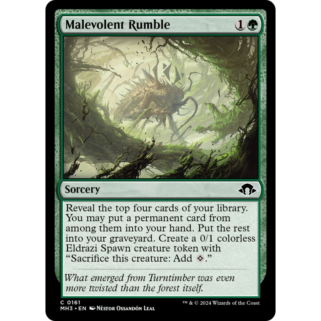 Malevolent Rumble (MH3-161) - Single