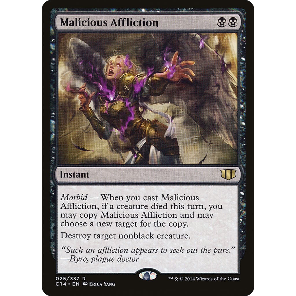 Malicious Affliction (C14-025) - Single