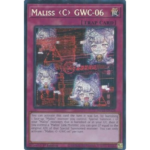 Maliss C GWC-06 - MP25-EN128 Prismatic Secret Rare 1st