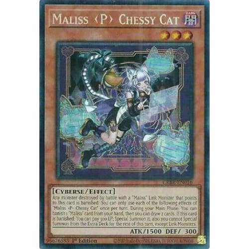 Maliss P Chessy Cat (CR) - CRBR-EN016 Collector’s Rare 1st