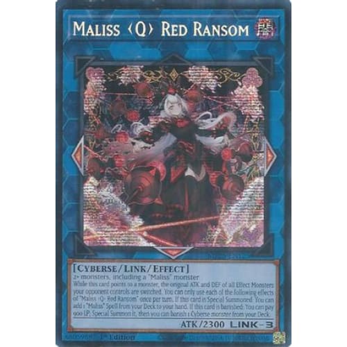 Maliss Q Red Ransom - MP25-EN125 Prismatic Secret Rare 1st