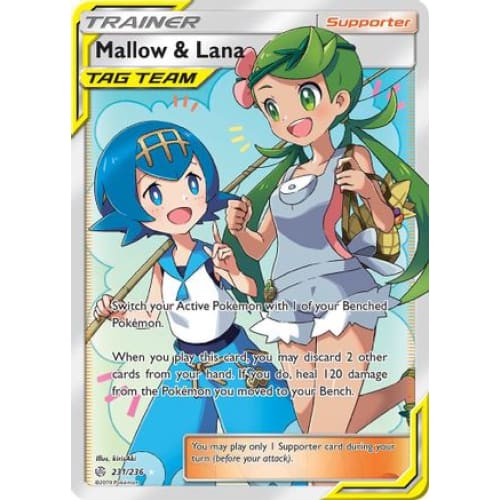 Mallow & Lana (231/236) Ultra Rare Holofoil - Single