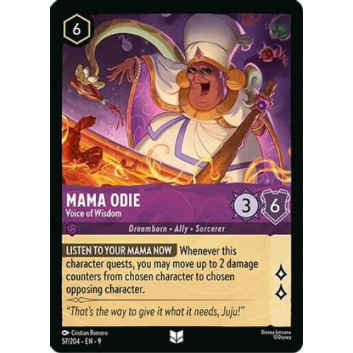 Mama Odie - Voice of Wisdom (57/204) - Fabled Cold Foil