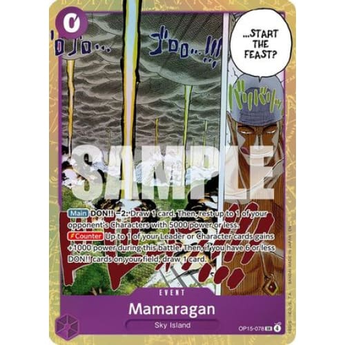 Mamaragan OP15-078 SR Adventure on Kami’s Island Foil