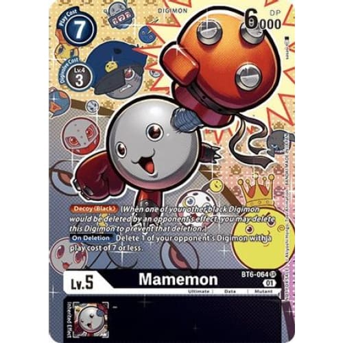 Mamemon (Alternate Art) (BT6-064 SR) Super Rare - Single
