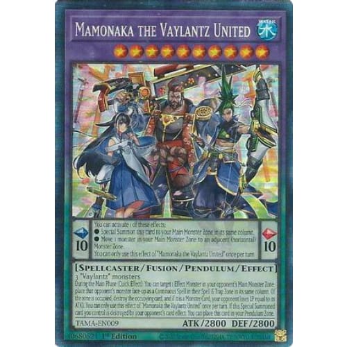 Mamonaka the Vaylantz United (CR) (TAMA-EN009) Collector’s