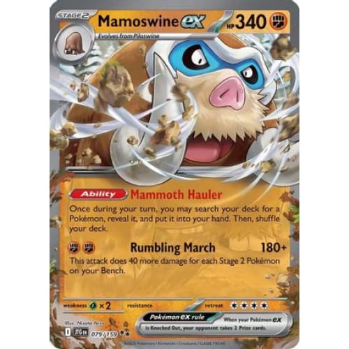 Mamoswine ex - 079/159 (79) Double Rare Holofoil - Single