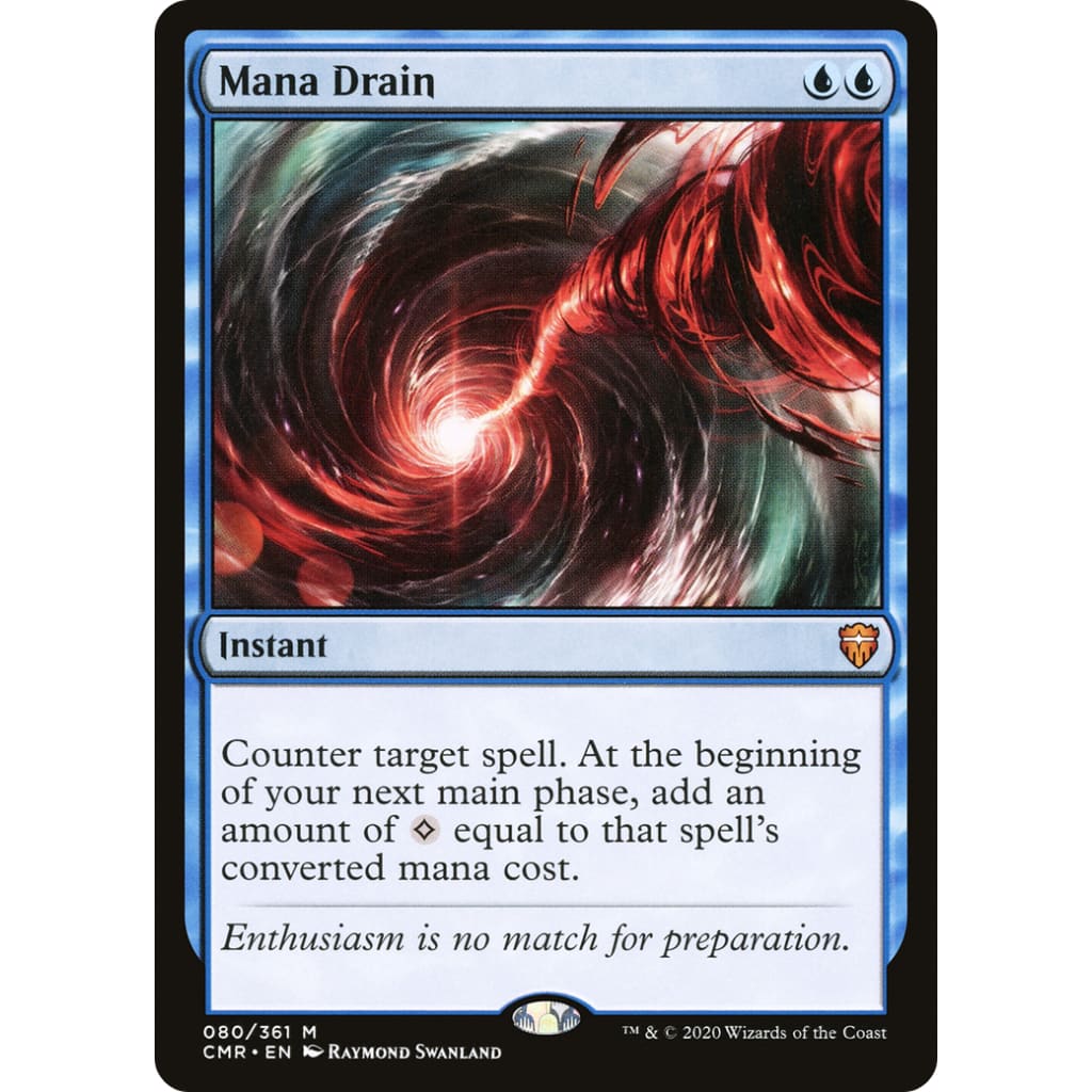 Mana Drain (CMR-080) - Single