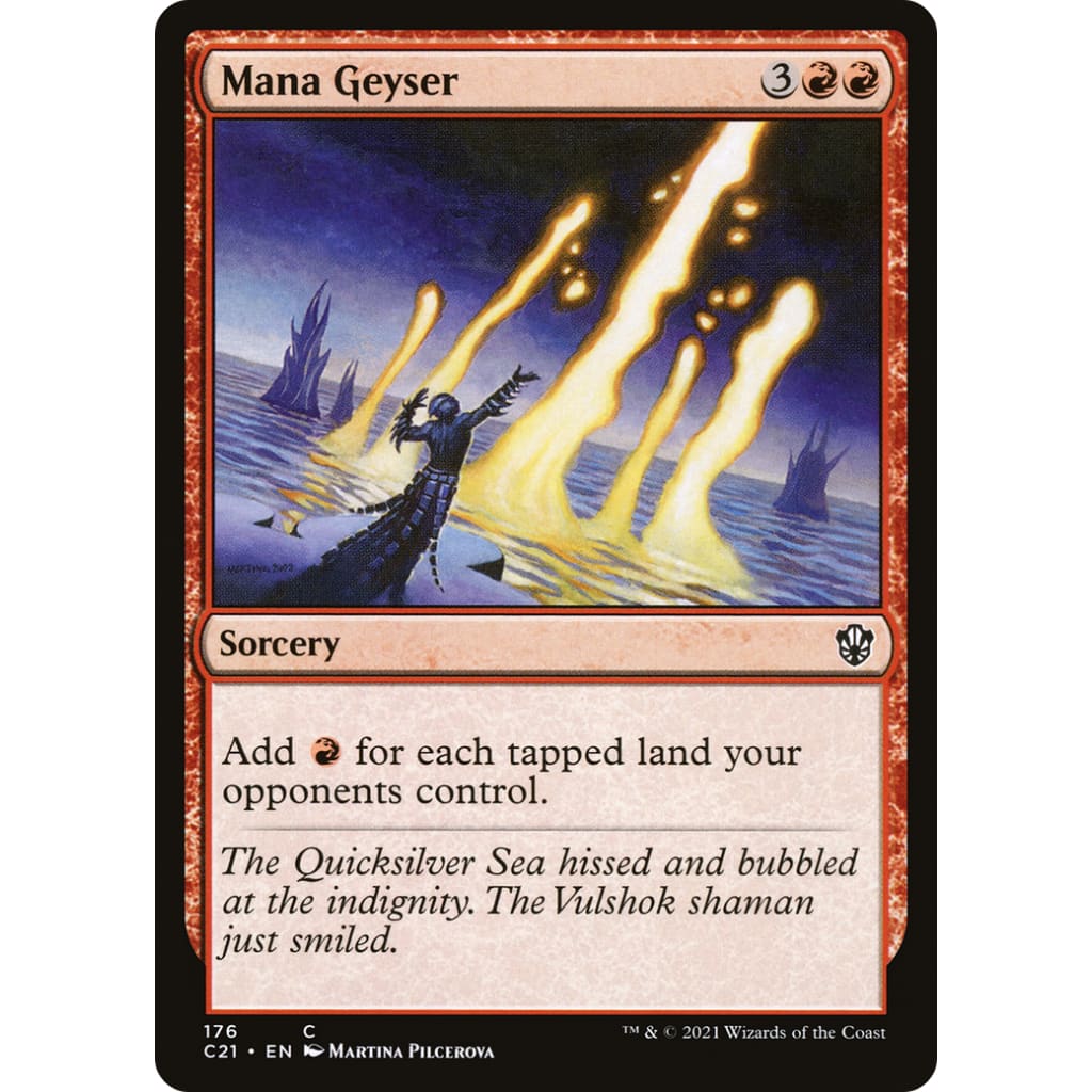 Mana Geyser (C21-176) - Single