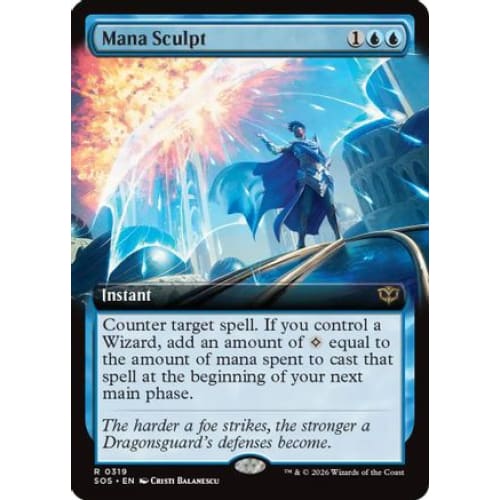 Mana Sculpt (Extended Art) (SOS-319) - Single