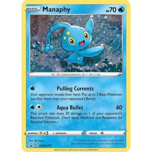 Manaphy (SWSH275/184) Promo Holofoil - Single
