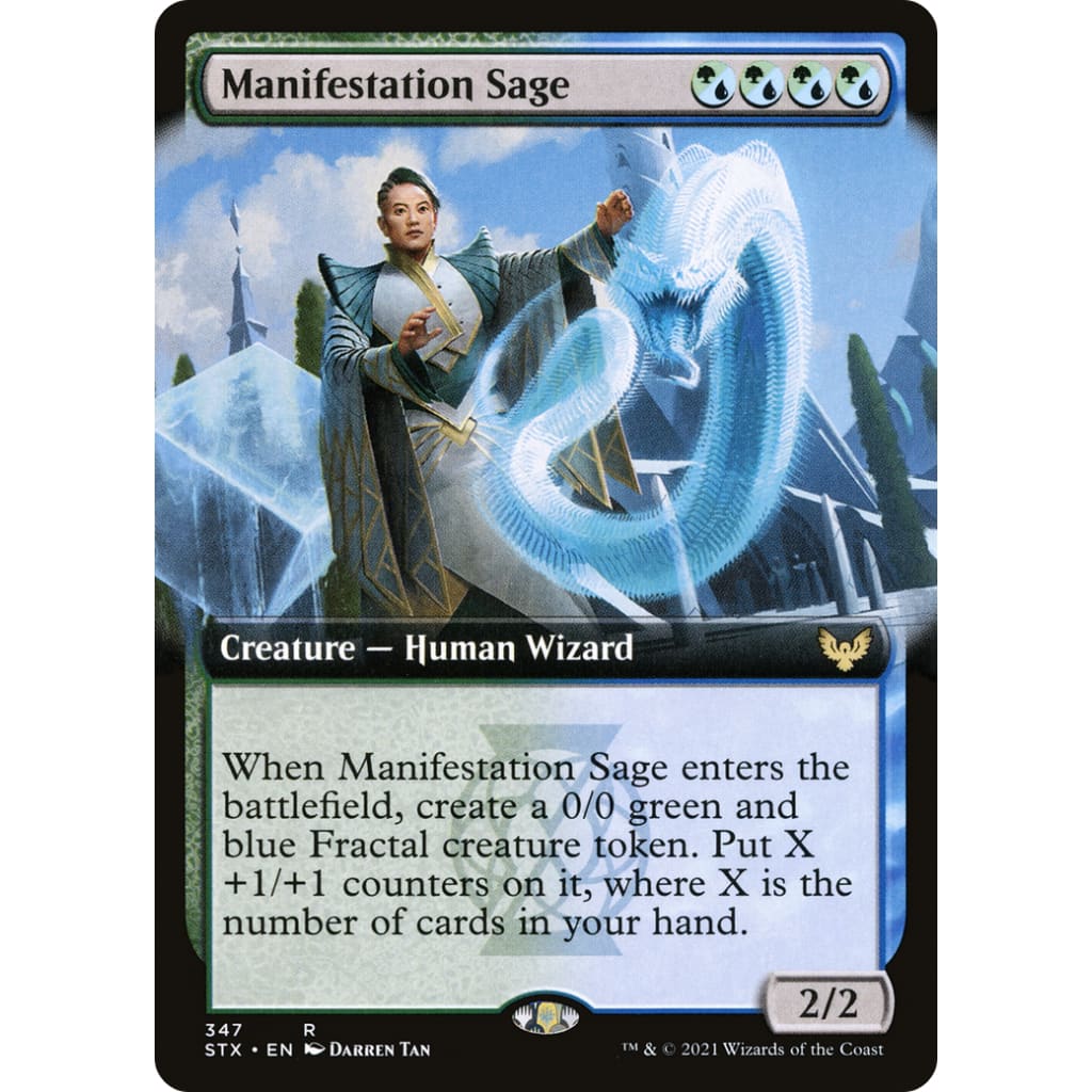 Manifestation Sage (Extended Art) (STX-347): - Single