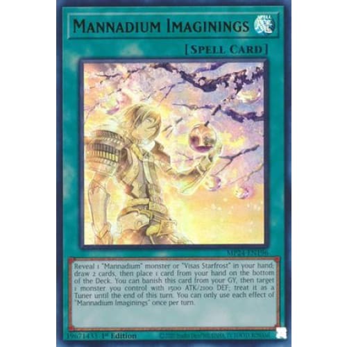 Mannadium Imaginings - MP24-EN196 Ultra Rare 1st Edition
