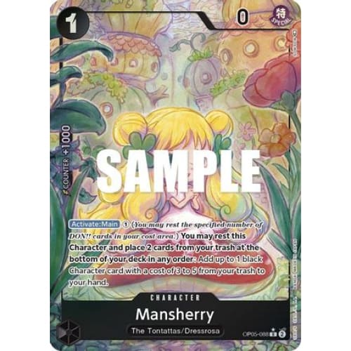 Mansherry (Alternate Art) OP05-088 R Awakening of the New