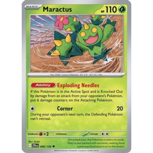 Maractus - 008/159 (8) Uncommon - Single