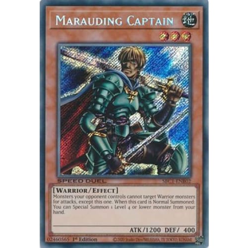 Marauding Captain (Secret Rare) - SBC1-ENB02 Secret Rare