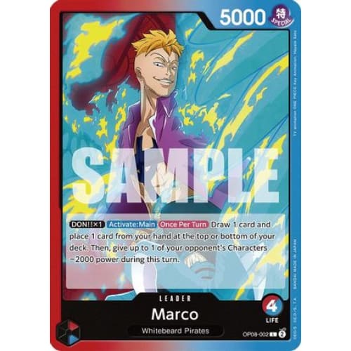 Marco OP08-002 L Two Legends - Single