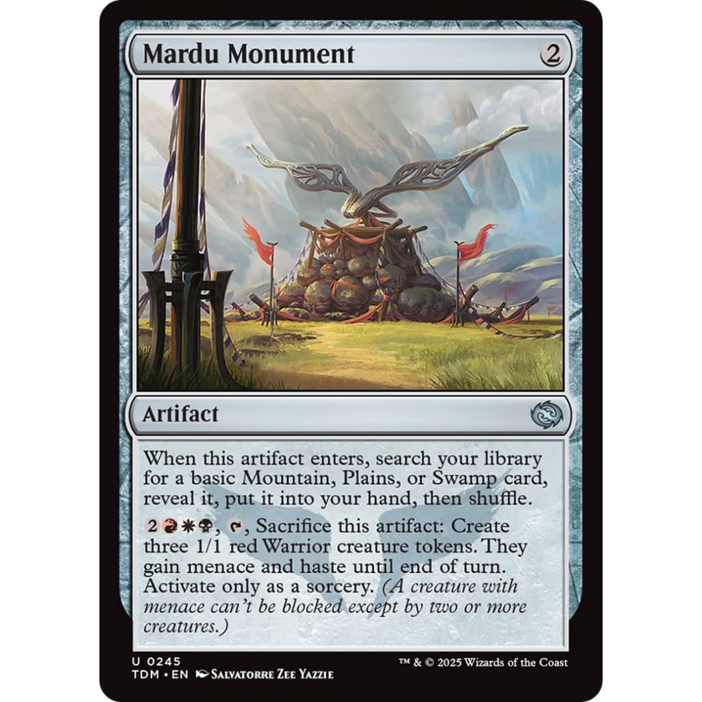 Mardu Monument (TDM-245) Foil - Single