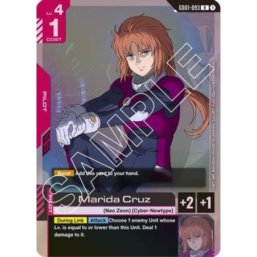 Marida Cruz (GD01-093) - Newtype Rising Holofoil - Single