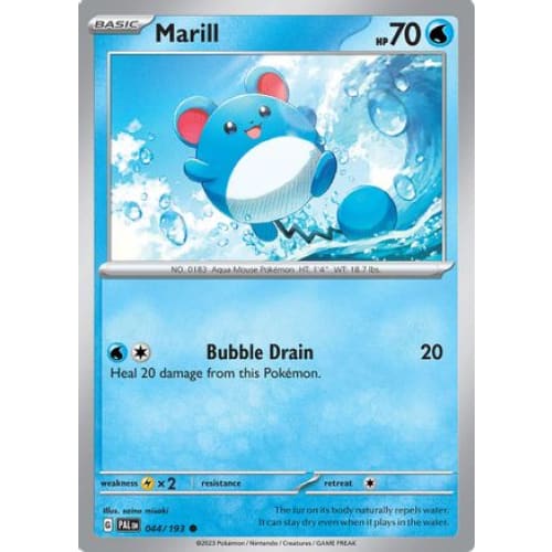 Marill - 044/193 (44) Common Reverse Holofoil - Single