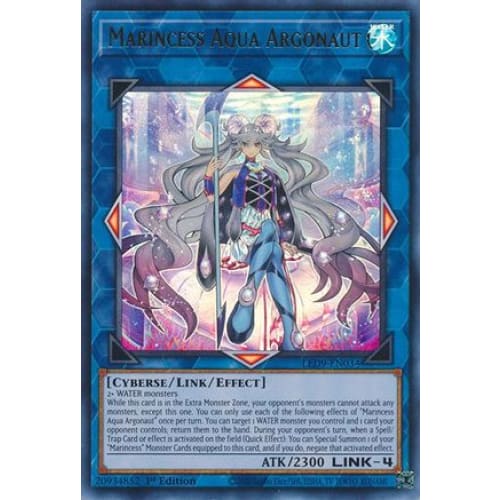 Marincess Aqua Argonaut (LED9-EN034) Ultra Rare 1st Edition