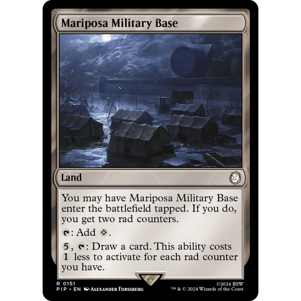 Mariposa Military Base (PIP-151) Foil - Single
