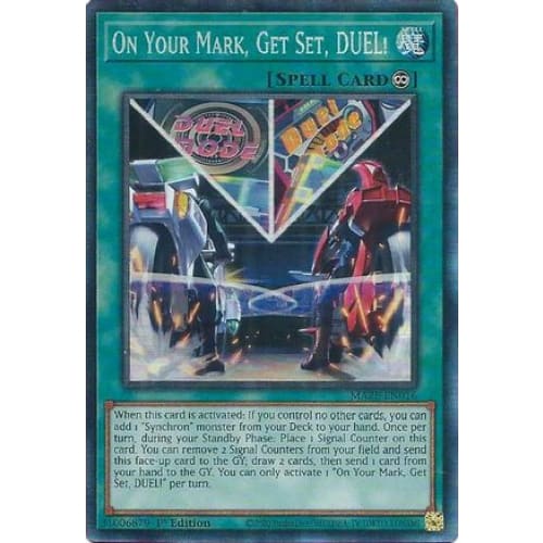 On Your Mark Get Set DUEL! (CR) - MAZE-EN016 Collector’s