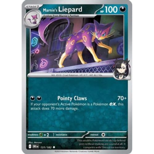 Marnie’s Liepard (131) Uncommon - Single