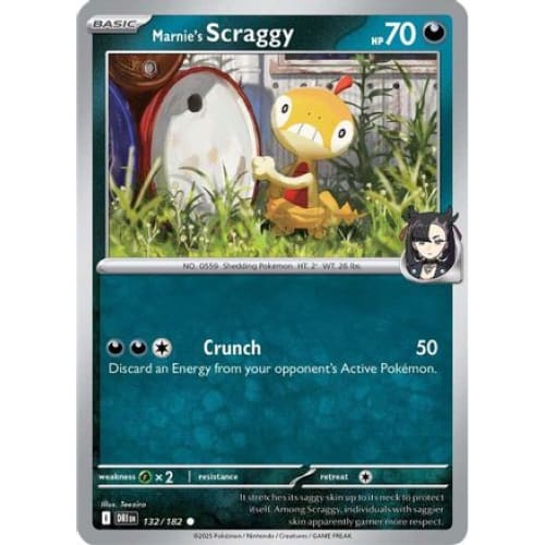 Marnie’s Scraggy (132) Common - Single