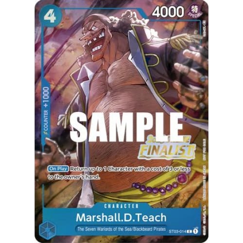 Marshall.D.Teach (Online Regional 2023) [Finalist] ST03-014