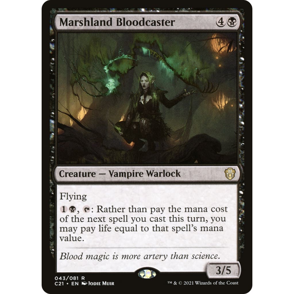 Marshland Bloodcaster (C21-043) - Single