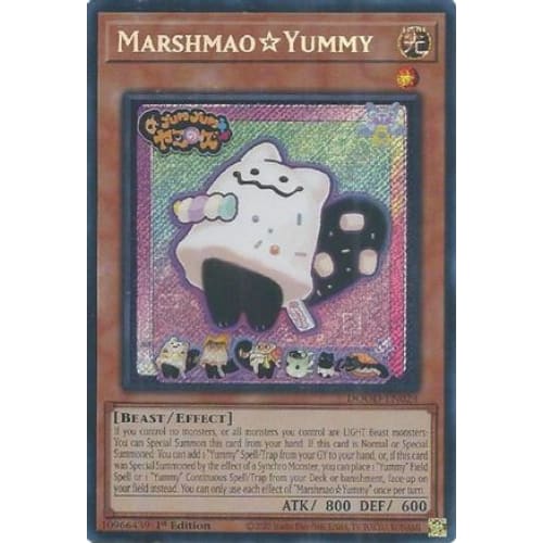 MarshmaoYummy - DOOD-EN024 Secret Rare 1st Edition - Single