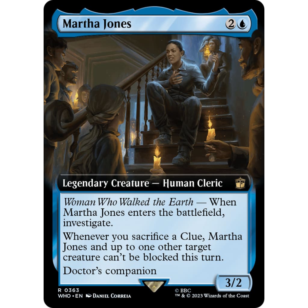 Martha Jones (WHO-363): (Extended Art) Foil - Single