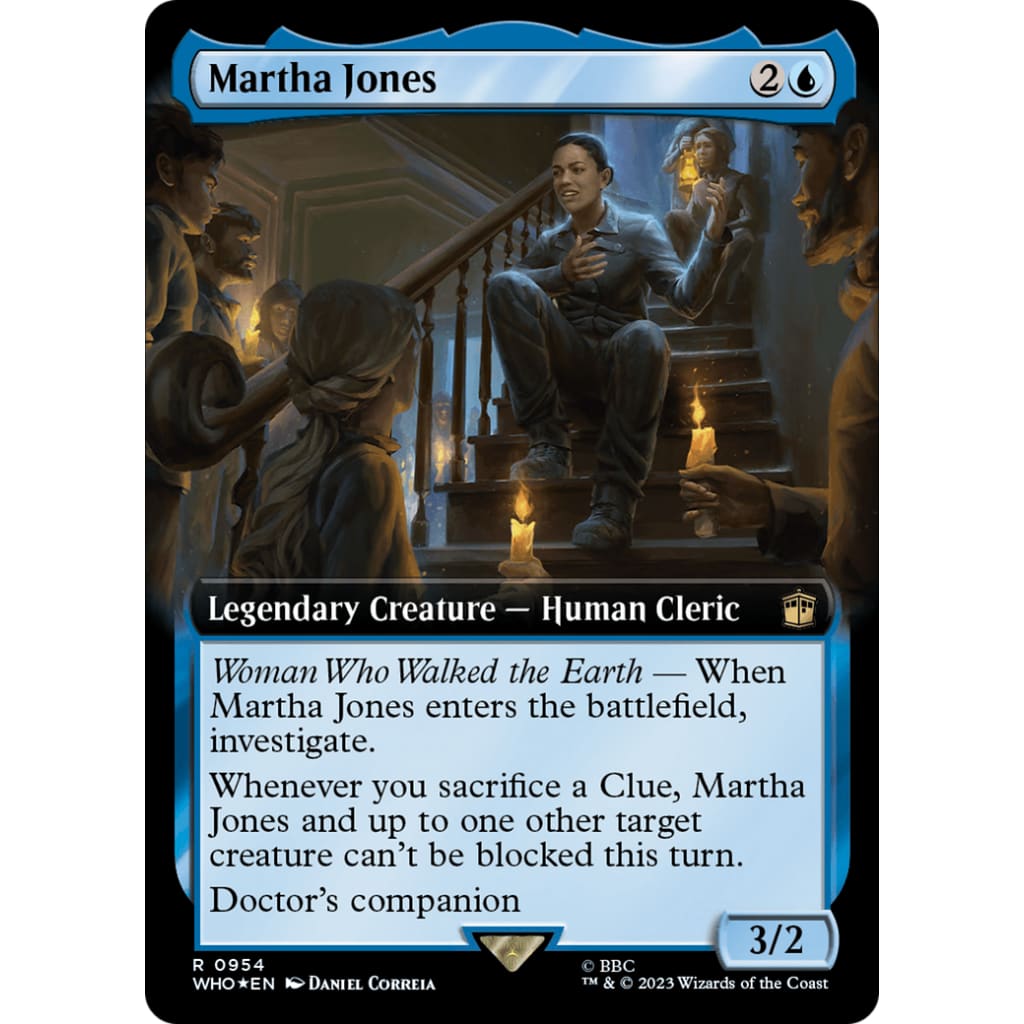 Martha Jones (WHO-954): (Extended Art) Foil - Single