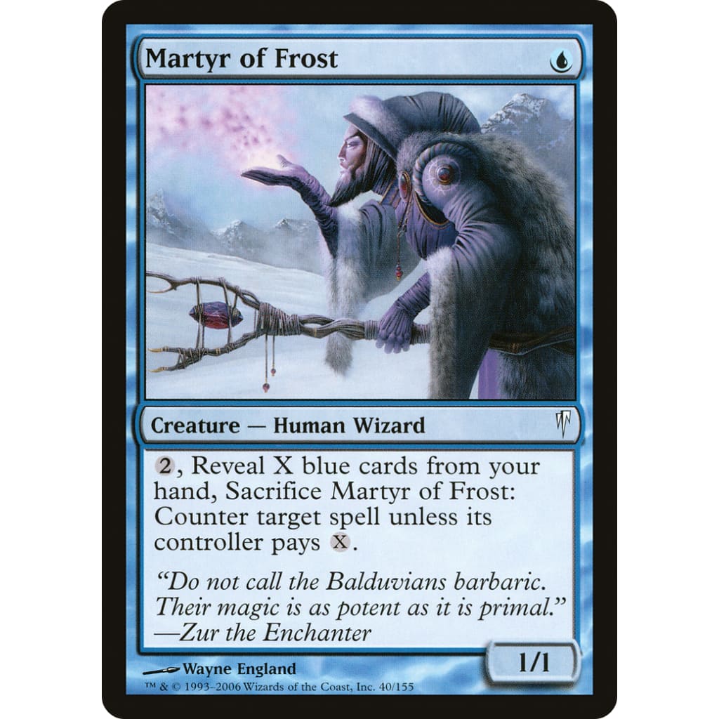 Martyr of Frost (CSP-040) Foil - Single