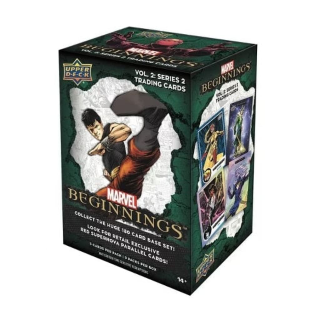 Marvel Beginnings Volume 2 Series Trading Cards Blaster Box