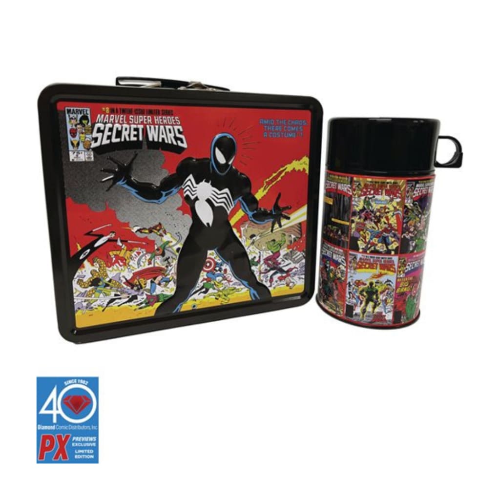 Marvel Comics Secret Wars Lunch Box with Thermos - Previews