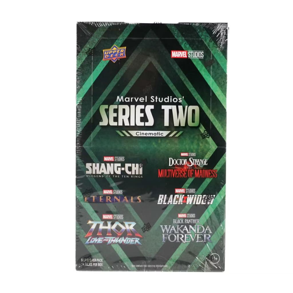 Marvel Studios Series 2 Cinematic Trading Cards Hobby Box