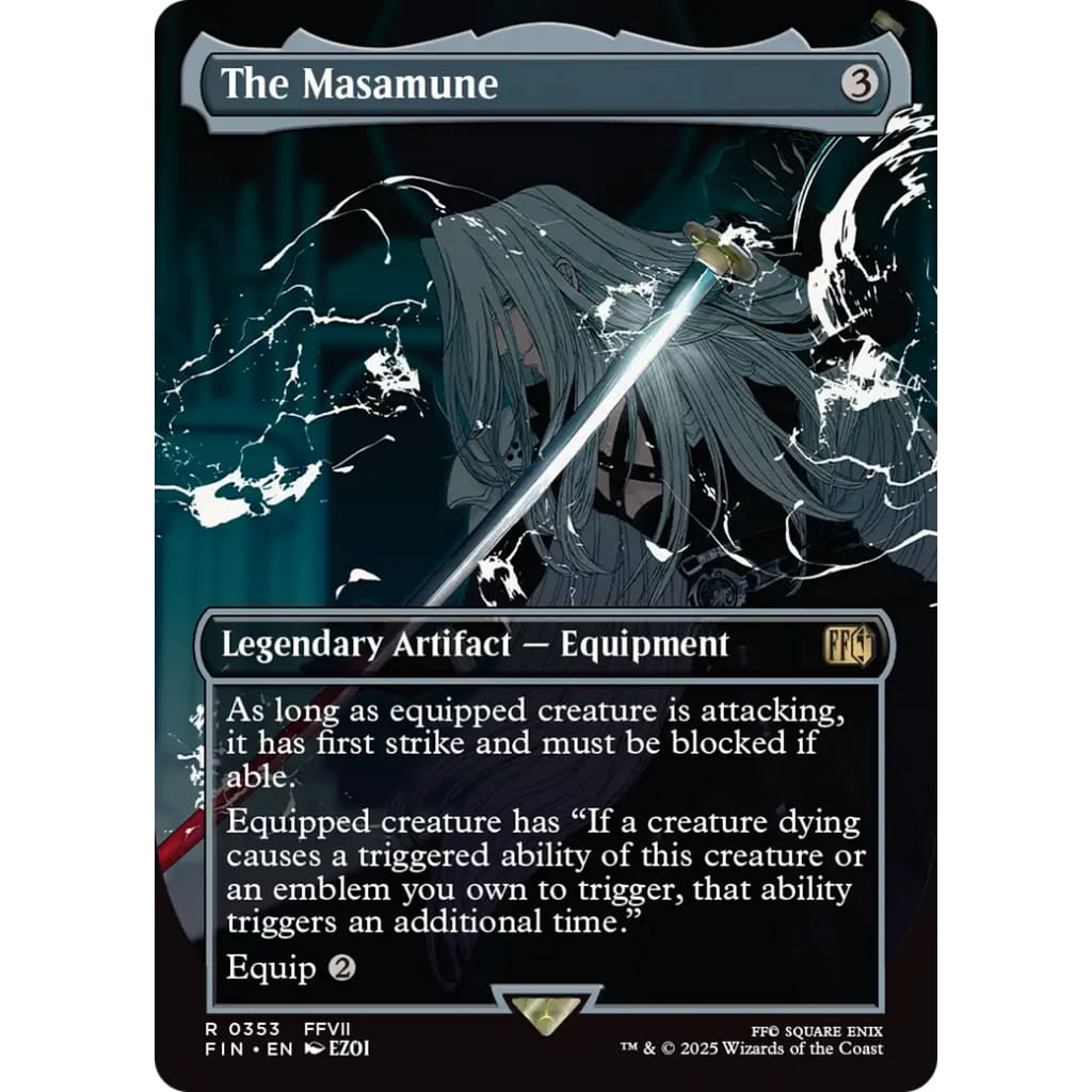 The Masamune (FIN-353) (Borderless) - Single