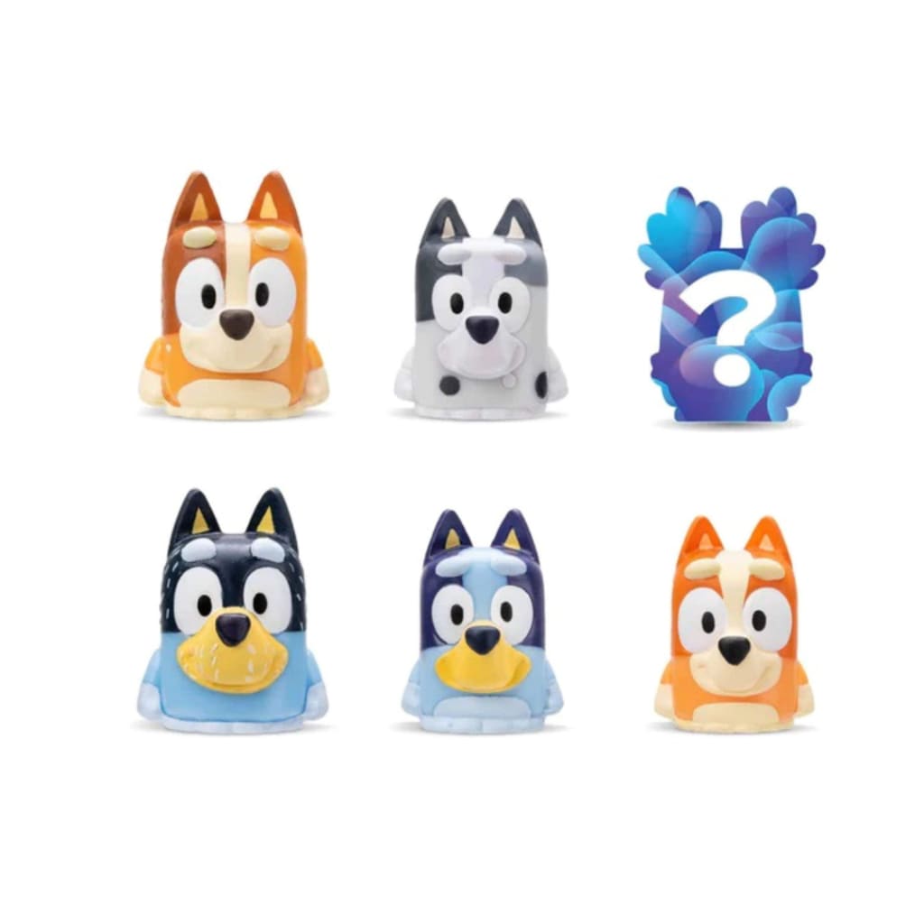 Mashems Bluey Gravity Feed Squishy Collectible Toys Blind