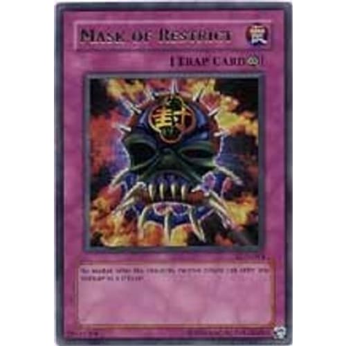 Mask of Restrict (LON-018) Ultra Rare 1st Edition - Single