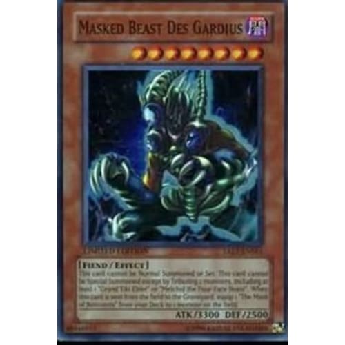 Masked Beast Des Gardius (TAEV-ENSE1) Super Rare Limited