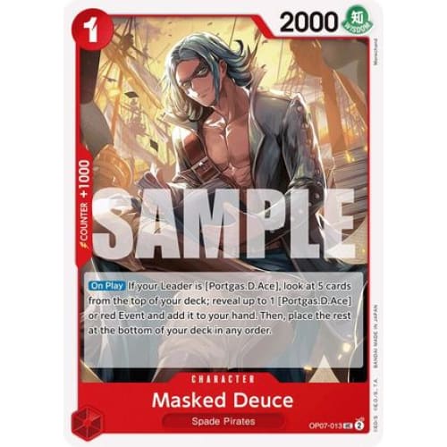 Masked Deuce OP07-013 UC 500 Years in the Future - Single