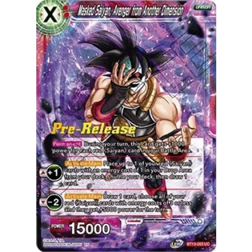 Masked Saiyan Avenger from Another Dimension (Supreme
