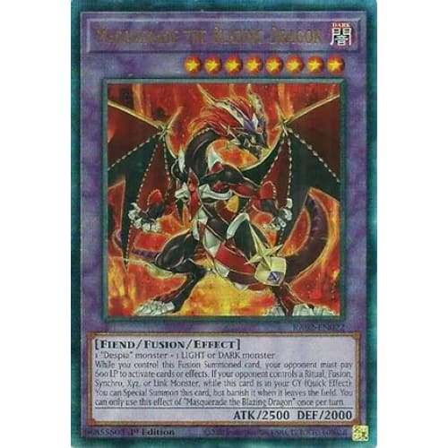 Masquerade the Blazing Dragon (PUR) - RA02-EN022 Prismatic