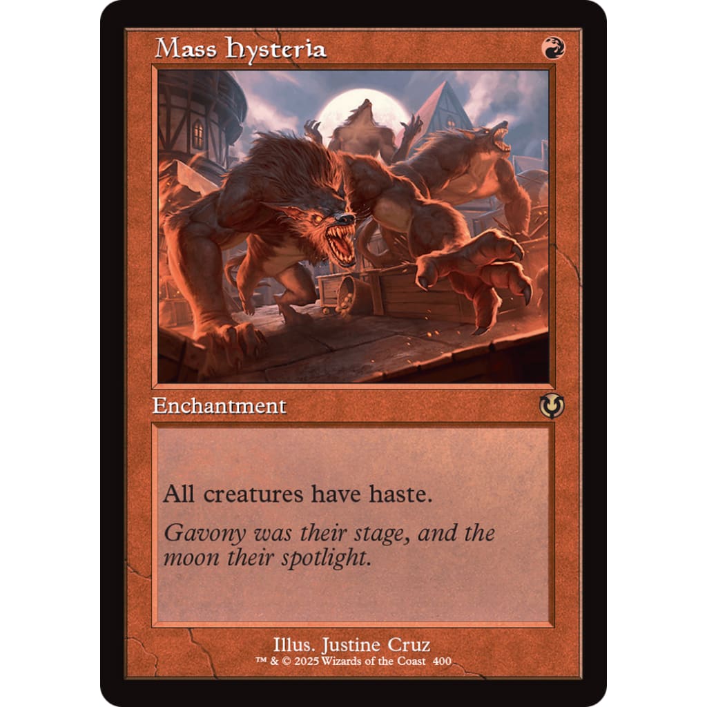 Mass Hysteria (Retro Frame) (INR-400) Foil - Single