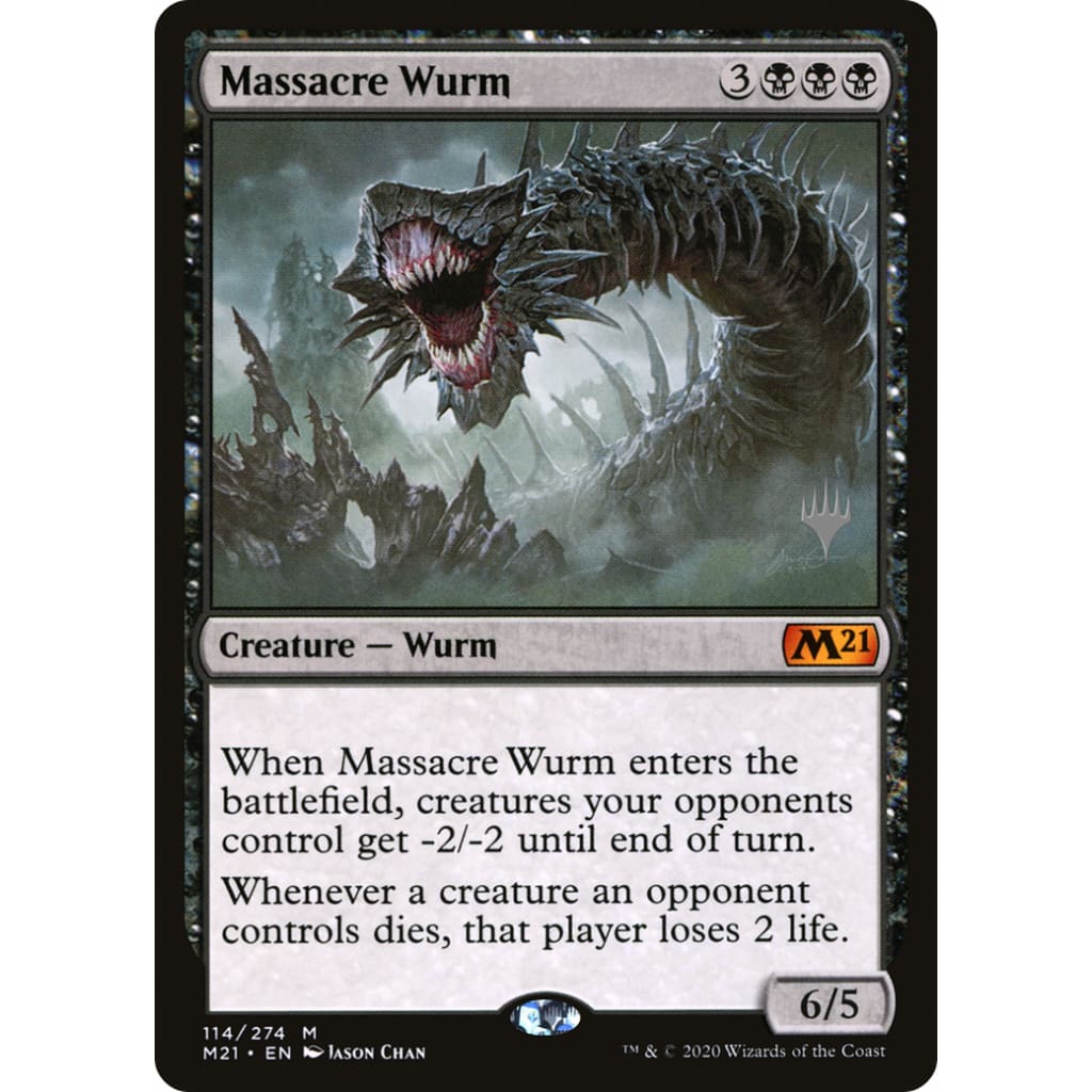Massacre Wurm (PM21-114P) Foil - Single