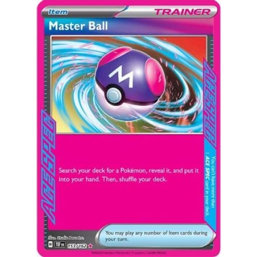 Master Ball (153) ACE SPEC Rare Holofoil - Single