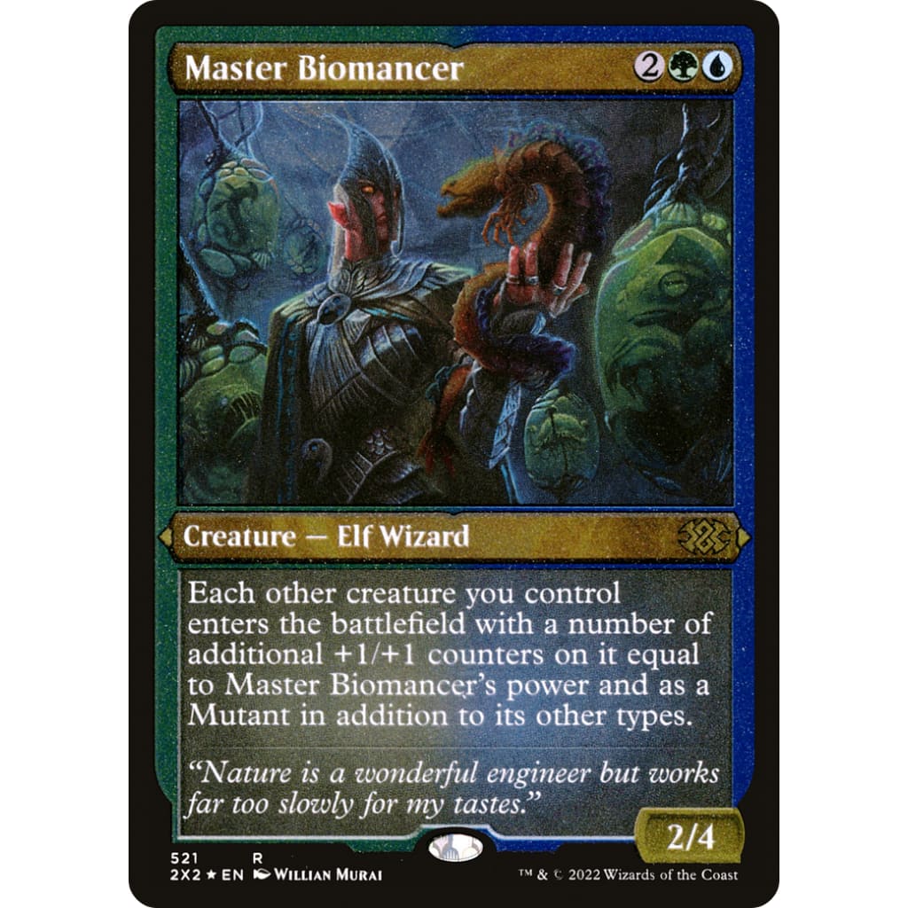 Master Biomancer (2X2-521) Etched Foil - Single