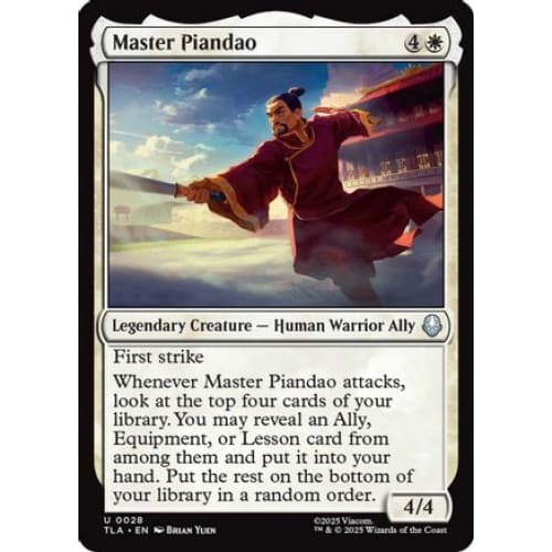 Master Piandao (TLA-028) - Single
